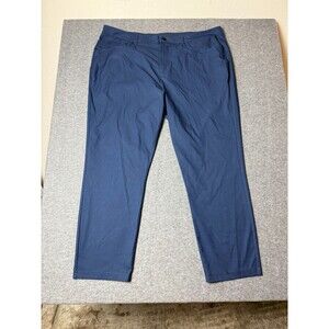 Public Rec Pants Mens 44x32 Blue Stretch Slim Fit Performance Casual Lightweight